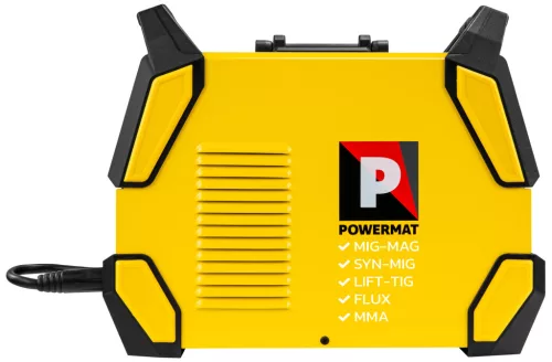 Inverteres hegesztőgép MIG/MAG, MMA, TIG, alumíniumhoz is, 215 A, PM-PAS-215L – Powermat (PM1555)