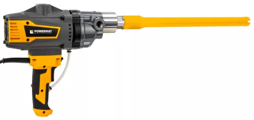 Gyémánt fúrókorona betonhoz 32 × 450 mm, 1 1/4" UNC, 4 szegmens, vizes, PM-DWK-32x450M – Powermat (PM1557)
