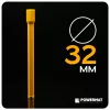 Gyémánt fúrókorona betonhoz 32 × 450 mm, 1 1/4" UNC, 4 szegmens, vizes, PM-DWK-32x450M – Powermat (PM1557)