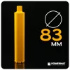 Gyémánt koronafúró betonhoz 83 × 450 mm, 1 1/4" UNC menet, PM-DWK-83x450M – Powermat (PM1560)
