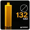 Gyémánt fúrókorona betonhoz 132 × 450 mm, 1 1/4" UNC, 11 szegmens, vizes, PM-DWK-132x450M – Powermat (PM1562)