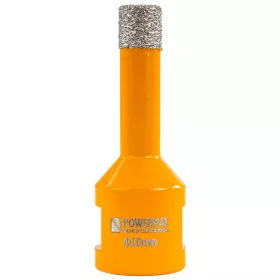   Gyémánt lyukfúró gres lapokhoz 10 mm, M14, száraz/nedves, PM-DWK-10M14M – Powermat (PM1568)