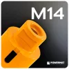 Gyémánt lyukfúró gres lapokhoz 45 mm, M14, száraz/nedves, PM-DWK-45M14M – Powermat (PM1575)