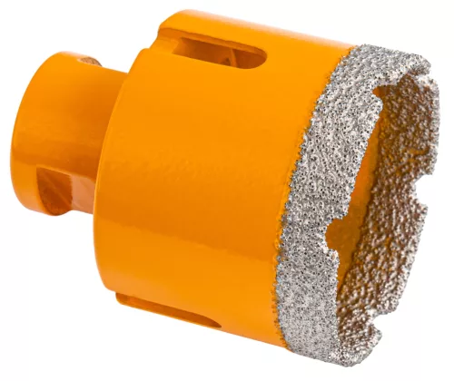 Gyémánt lyukfúró gres lapokhoz 50 mm, M14, száraz/nedves, PM-DWK-50M14M – Powermat (PM1576)