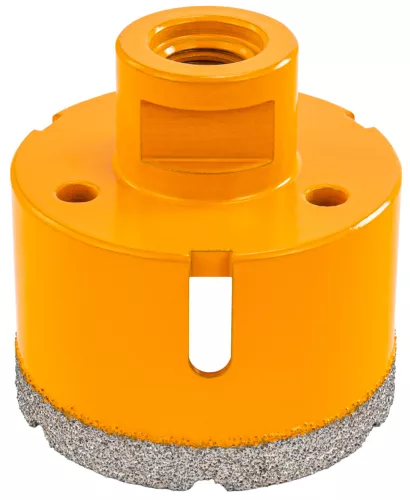 Gyémánt lyukfúró gres lapokhoz 60 mm, M14, száraz/nedves, PM-DWK-60M14M – Powermat (PM1577)