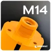 Gyémánt lyukfúró gres lapokhoz 65 mm, M14, száraz/nedves, PM-DWK-65M14M – Powermat (PM1578)