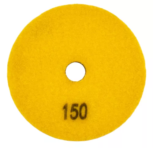 Gyémánt csiszoló- és polírozókorong tépőzáras 100 mm, 150-es szemcse, PM-DTS-1051T – Powermat (PM1583)