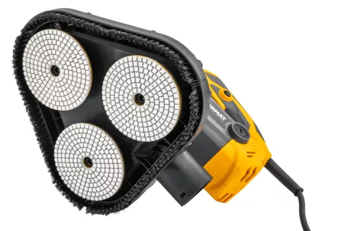 Gyémánt csiszoló- és polírozókorong tépőzáras 100 mm, 150-es szemcse, PM-DTS-1051T – Powermat (PM1583)
