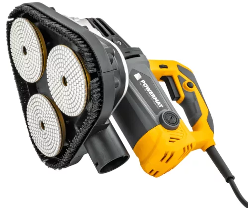 Gyémánt csiszoló- és polírozókorong tépőzáras 100 mm, 150-es szemcse, PM-DTS-1051T – Powermat (PM1583)