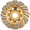 Gyémánt fazékkorong betoncsiszoláshoz 100 mm, 22,23 mm furat, 12 szegmens, PM-DTG-1051T – Powermat (PM1584)