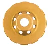 Gyémánt fazékkorong betoncsiszoláshoz 100 mm, 22,23 mm furat, 12 szegmens, PM-DTG-1051T – Powermat (PM1584)
