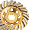 Gyémánt fazékkorong betoncsiszoláshoz 100 mm, 22,23 mm furat, 12 szegmens, PM-DTG-1051T – Powermat (PM1584)