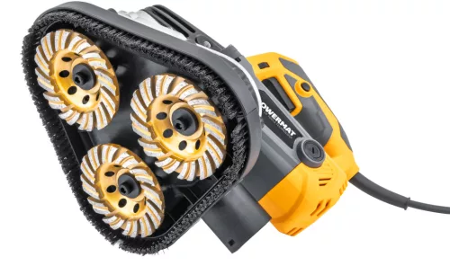 Gyémánt fazékkorong betoncsiszoláshoz 100 mm, 22,23 mm furat, 12 szegmens, PM-DTG-1051T – Powermat (PM1584)