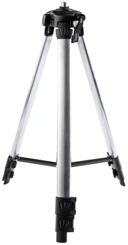 Háromlábú állvány keresztlézerhez 52–150 cm, 5/8" menet, libellával, tokkal, PM-SPLK-1.5M – Powermat (PM1586)