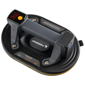   Akkus vákuumos tapadókorong (üvegemelő) 200 mm, 260 kg, automatikus vákuumtartással, LCD, PM-PPS-260M – Powermat (PM1589)