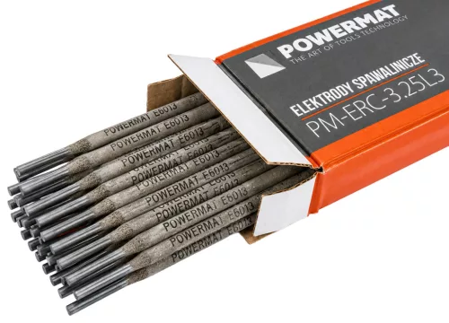 Rutilos hegesztőelektróda 3,25 × 350 mm, E6013, 1 kg, PM-ERC-3.25L3 – Powermat (PM1591)