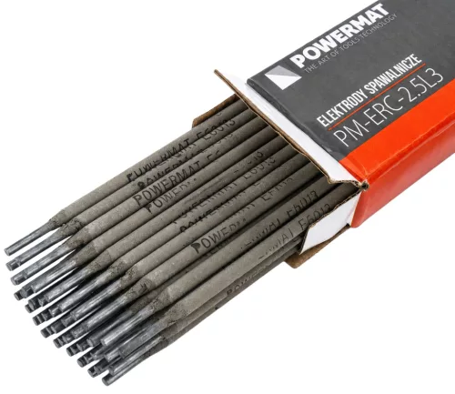 Rutilos hegesztőelektróda 2,5 × 350 mm, E6013, 1 kg, PM-ERC-2.5L3 – Powermat (PM1592)