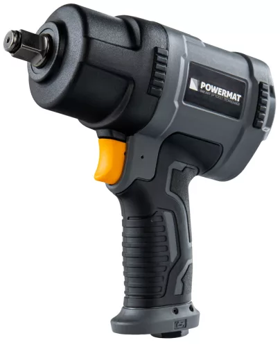 Pneumatikus ütvecsavarozó 1/2", 1560 Nm, 8000 ford./perc, PM-KPU-1560T – Powermat (PM1593)