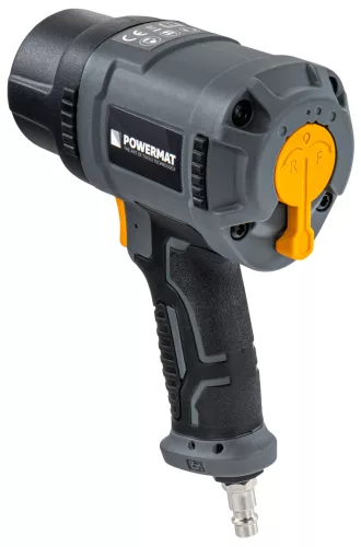 Pneumatikus ütvecsavarozó 1/2", 1560 Nm, 8000 ford./perc, PM-KPU-1560T – Powermat (PM1593)