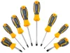 Csavarhúzó készlet 8 részes, mágneses heggyel, CrV, PM-ZW-8ZN – Powermat (PM1596)