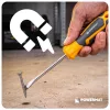 Csavarhúzó készlet 8 részes, mágneses heggyel, CrV, PM-ZW-8ZN – Powermat (PM1596)