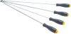 Extra hosszú csavarhúzó készlet 4 részes, 450 mm, mágneses heggyel, CrV, PM-ZW-4ZN – Powermat (PM1602)