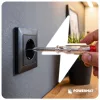 Szigetelt csavarhúzó készlet 1000 V, VDE, 7 részes, fázisceruzával, PM-ZW-7ZI – Powermat (PM1606)