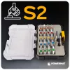 Bitkészlet 21 részes, mágneses bittartóval 60 mm, S2 acél, 1/4", PM-ZB-21ZN – Powermat (PM1609)