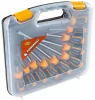 Csavarhúzó készlet 10 részes, mágneses heggyel, CrV, kofferben, PM-ZW-10ZN – Powermat (PM1612)