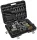 Dugókulcs készlet 216 részes, 1/2", 3/8" és 1/4", CrV, kofferben, PM-ZKNB-216SU-PRO – Powermat (PM1613)