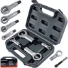 Anyaroppantó készlet 4 részes, 9–27 mm, CrV, kofferben, PM-ZPDN-4T – Powermat (PM1616)