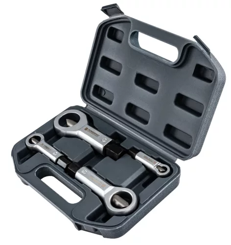 Anyaroppantó készlet 4 részes, 9–27 mm, CrV, kofferben, PM-ZPDN-4T – Powermat (PM1616)