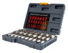Csavarkiszedő készlet 25 részes, 1/8"–7/8", 42CrMo acél, kofferben, PM-ZWDS-25T – Powermat (PM1618)