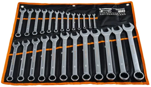 Csillag-villáskulcs készlet 25 részes, 6–32 mm, CrV, PM-KPLO-25SU – Powermat (PM1623)