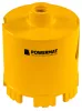 Gyémánt dobozfúró szegmenses 83 mm, M14, 95 mm hossz, betonhoz, PM-DWK-83x95M14M – Powermat (PM1626)