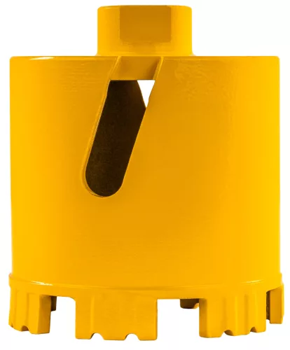 Gyémánt dobozfúró szegmenses 83 mm, M14, 95 mm hossz, betonhoz, PM-DWK-83x95M14M – Powermat (PM1626)