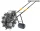 Kézi tolós vetőgép, szemenkénti vetés, 3,7 kg tartály, kukoricához, babhoz, PM-SRO-25T – Powermat (PM1628)