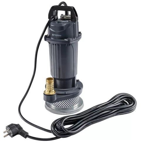 Merülőszivattyú tiszta és szennyezett vízhez 550 W, 7500 l/óra, 14 m, PM-PDWB-550T – Powermat (PM1639)