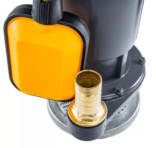 Merülőszivattyú úszókapcsolóval, szennyezett vízhez 550 W, 7500 l/óra, PM-PDWB-550TP – Powermat (PM1640)