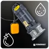 Merülőszivattyú úszókapcsolóval, szennyezett vízhez 550 W, 7500 l/óra, PM-PDWB-550TP – Powermat (PM1640)