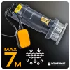 Merülőszivattyú úszókapcsolóval, szennyezett vízhez 550 W, 7500 l/óra, PM-PDWB-550TP – Powermat (PM1640)