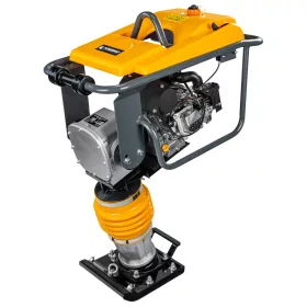   Benzinmotoros döngölőbéka 6,5 LE, 13 kN ütőerő, 65 cm tömörítési mélység, PM-SUS-80TLC – Powermat (PM1643)