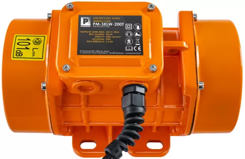 Vibrációs motor PM-ELW-200T betonlehúzó léchez, 200 W, 230 V, PM-SELW-200T – Powermat (PM1647)