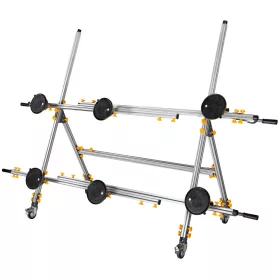   Nagyformátumú lapemelő és szállító keret kerekekkel, 150 kg, 6 tapadókorong, PM-RDPP-150MK – Powermat (PM1650)