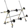 Nagyformátumú lapemelő és szállító keret kerekekkel, 150 kg, 6 tapadókorong, PM-RDPP-150MK – Powermat (PM1650)