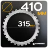 Gyémánt gyűrűs tárcsa 410 mm hajtókerékkel PM-EPP-410M-hez, PM-TPDB-410M – Powermat (PM1658)