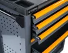 Szerszámkocsi 290 részes szerszámkészlettel, 6 fiók, acél munkalap, PM-SN-290M – Powermat (PM1660)