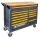 Szerszámos kocsi 12 fiókos, üres, fa munkalappal, 116 × 45,5 × 96,5 cm, PM-SN-471MP – Powermat (PM1661)
