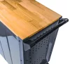 Szerszámos kocsi 12 fiókos, üres, fa munkalappal, 116 × 45,5 × 96,5 cm, PM-SN-471MP – Powermat (PM1661)