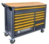 Szerszámkocsi 471 részes szerszámkészlettel, 12 fiók, fa munkalap, PM-SN-471M – Powermat (PM1662)